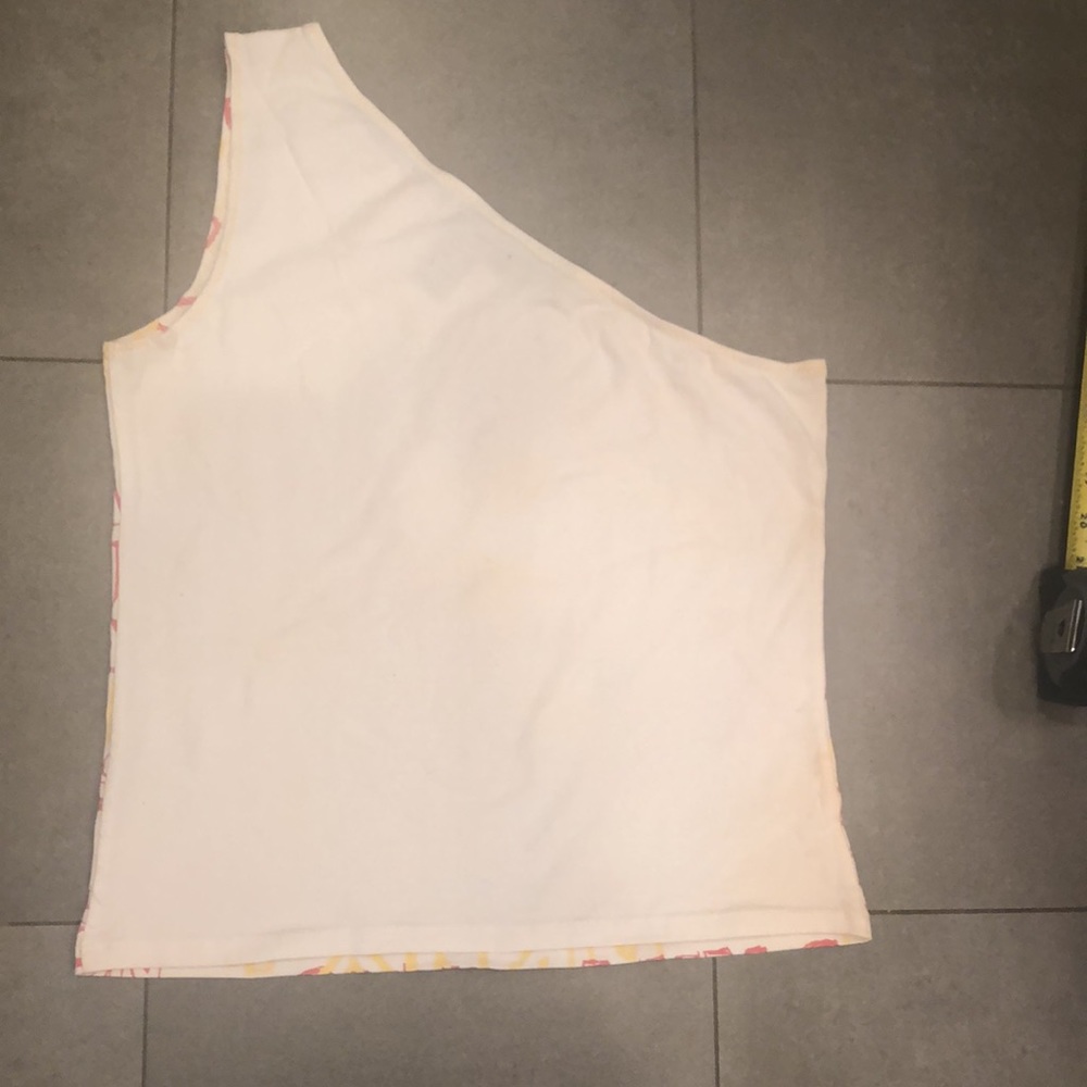 DKNY Jeans One Shoulder Tank Top - Picture 6 of 6